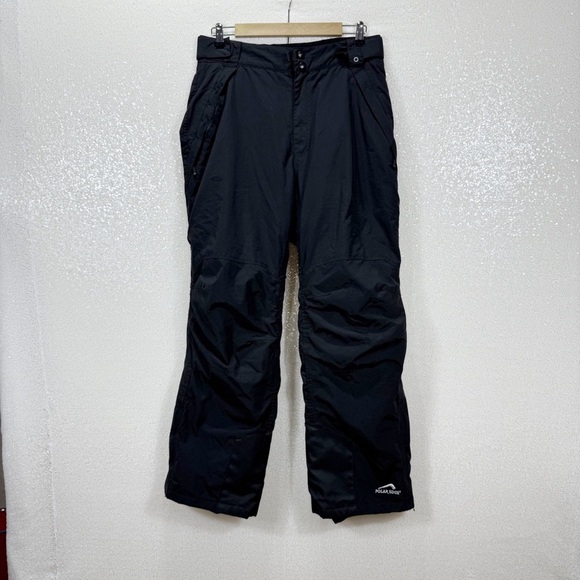 Polar Edge Silver Series Men’s Black Snow Ski Pants Insulated Waterproof - Picture 10 of 12